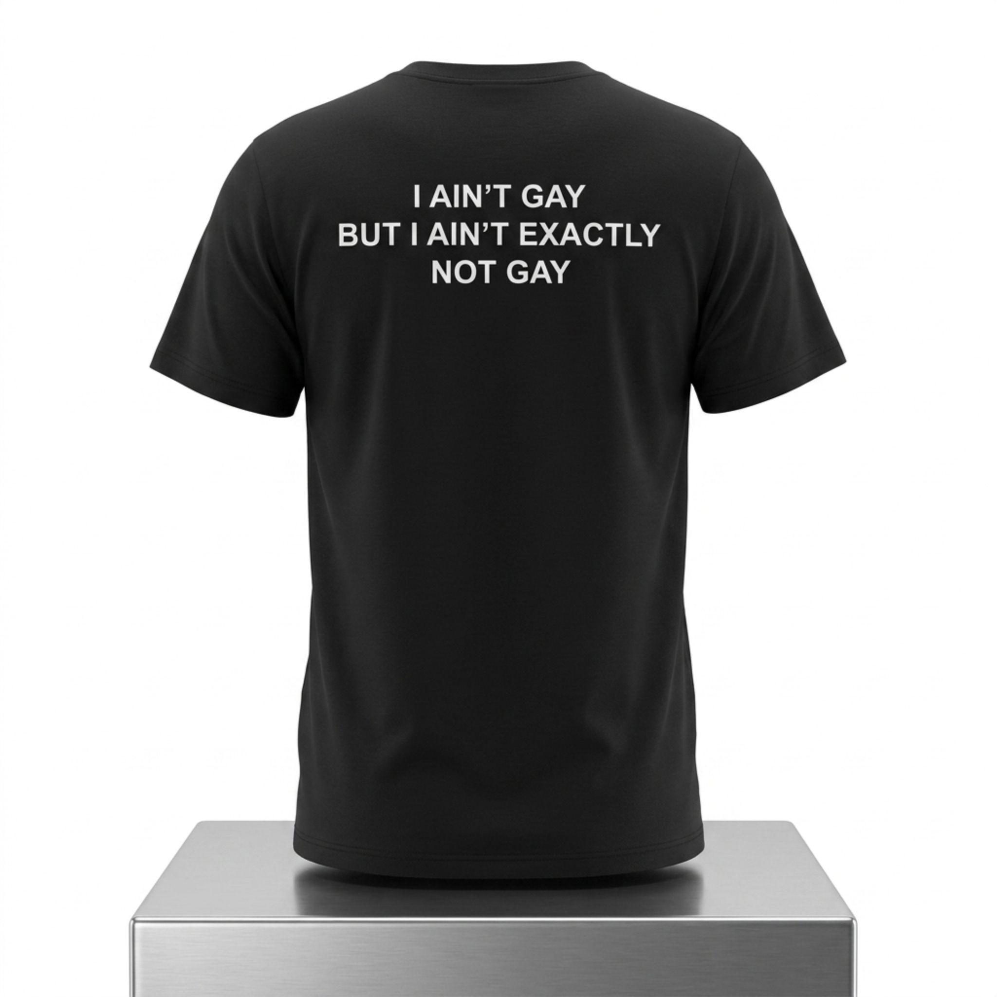 I Ain't Gay But I Ain't Exactly Not Gay Shirt 1 I Aint Gay But I Aint Exactly Not Gay Shirt 2