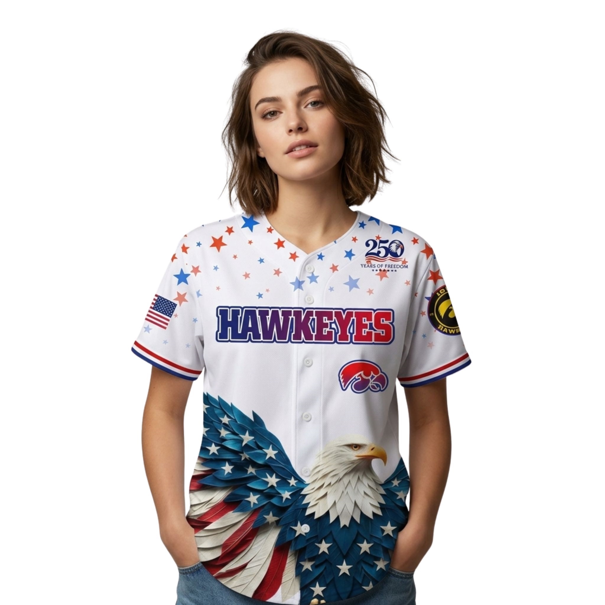 Iowa Hawkeyes x 250th Anniversary Celebration USA 2026 Jersey Iowa Hawkeyes x 250th Anniversary Celebration USA 2026 Jersey