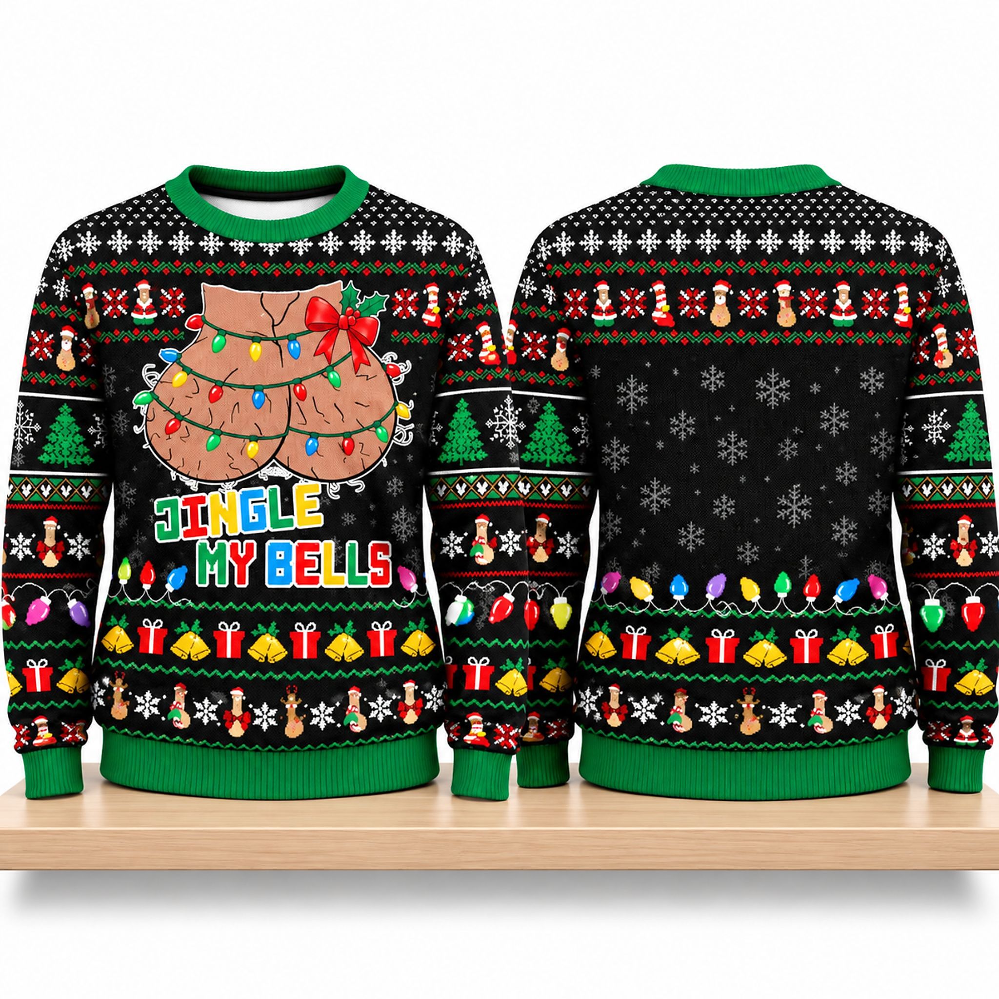 Jingle My Bells Christmas 2026 Ugly Sweater 1 Jingle My Bells Christmas 2026 Ugly Sweater 2