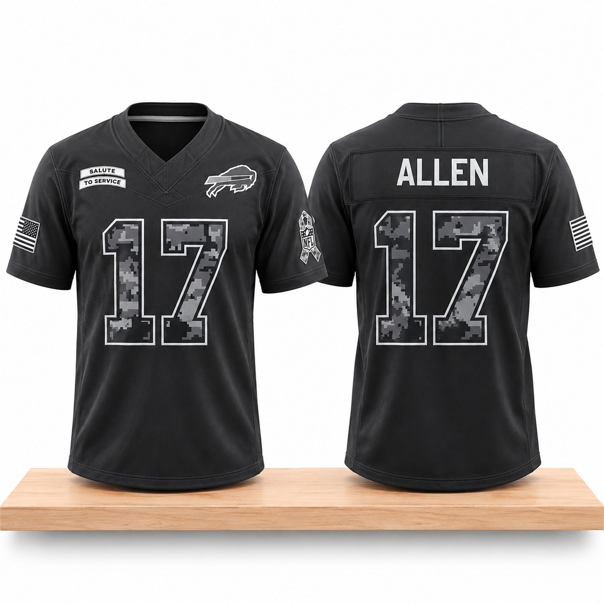 Josh Allen Bills Salute to Service 2026 Jersey 1 Josh Allen Bills Salute to Service 2026 Jersey 1