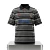 Justin Bieber Martine Rose Striped Polo Shirt 2 Justin Bieber Martine Rose Striped Polo Shirt 2