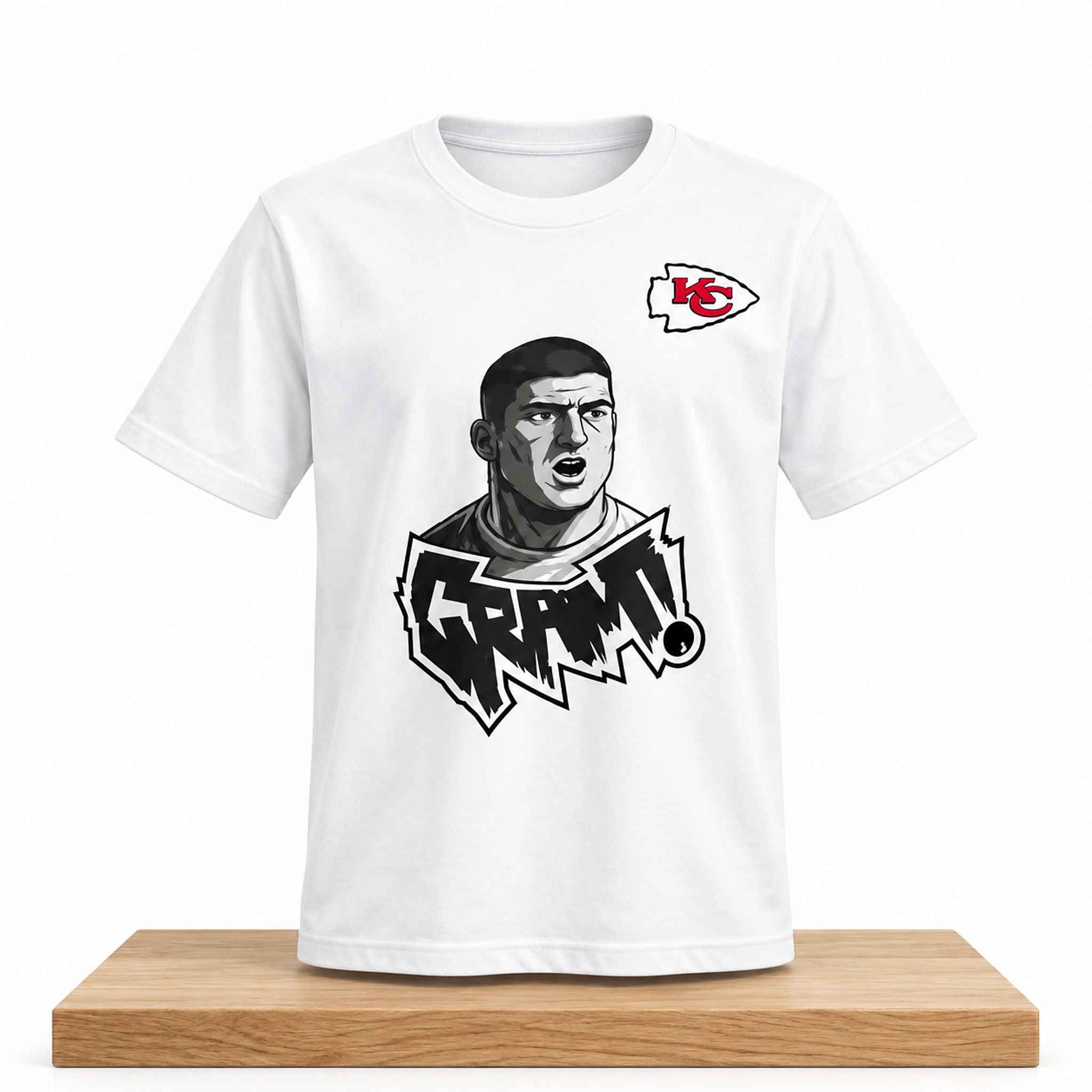 KC Chiefs George Karlaftis Cram 2026 Shirt 1 KC Chiefs George Karlaftis Cram 2026 Shirt 2