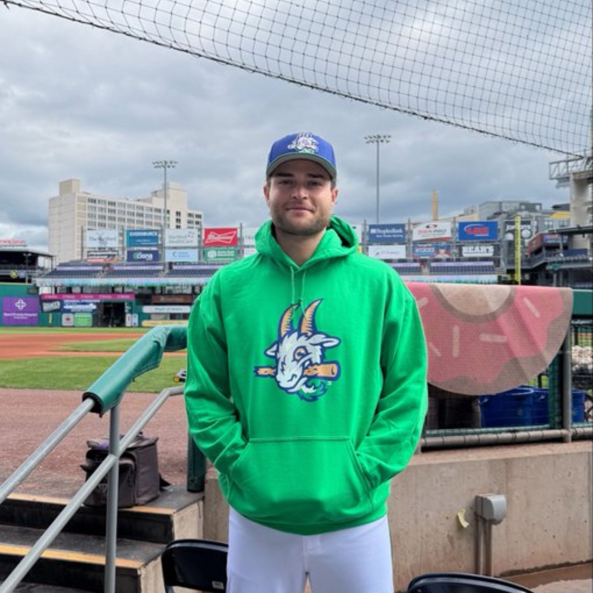 Kyle Karros Hartford Yard Goats 2026 Hoodie 3 Kyle Karros Hartford Yard Goats 2026 Hoodie 3