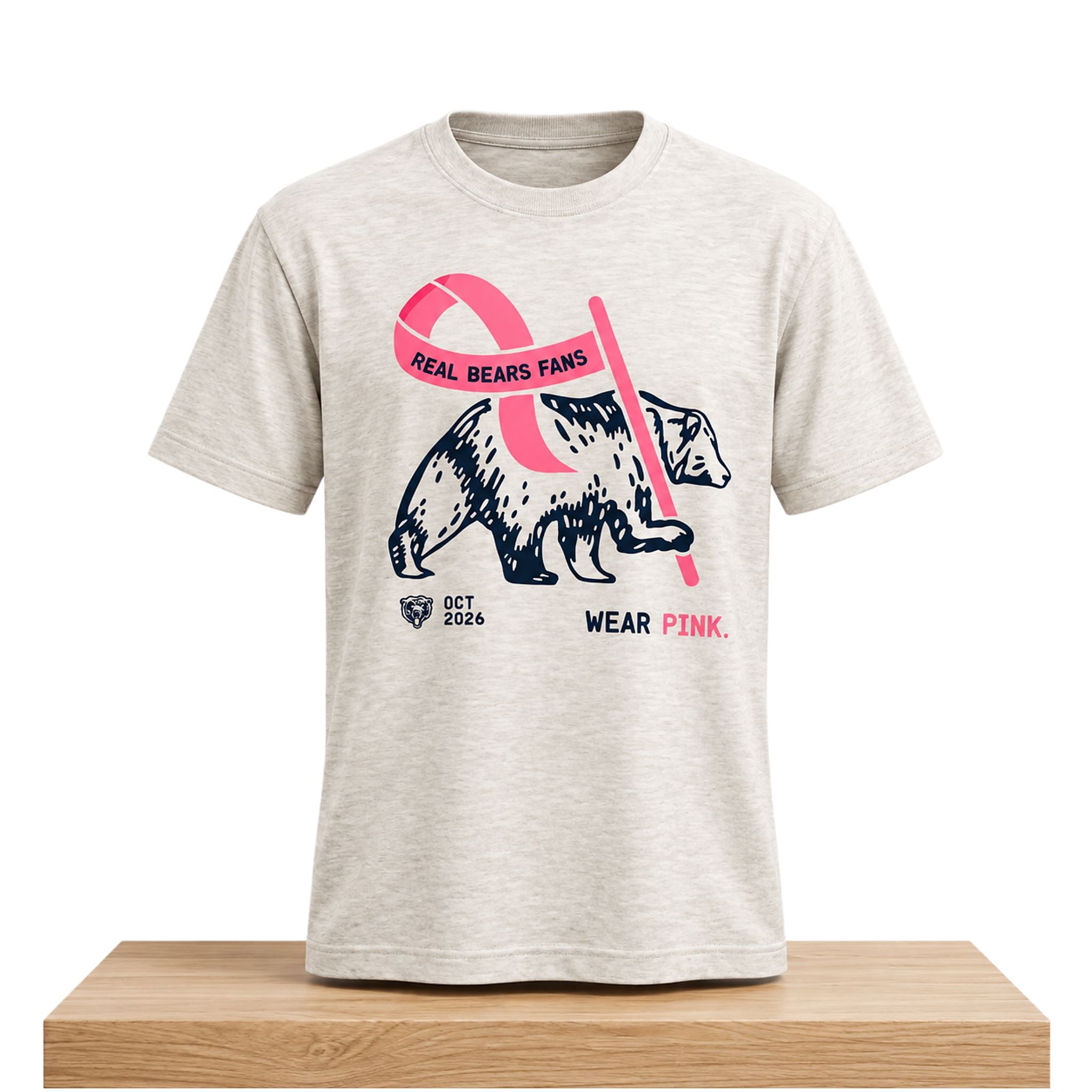 Kyle Monangai Real Bears Fans Wear Pink 2026 Shirt 1 Kyle Monangai Real Bears Fans Wear Pink 2026 Shirt 2