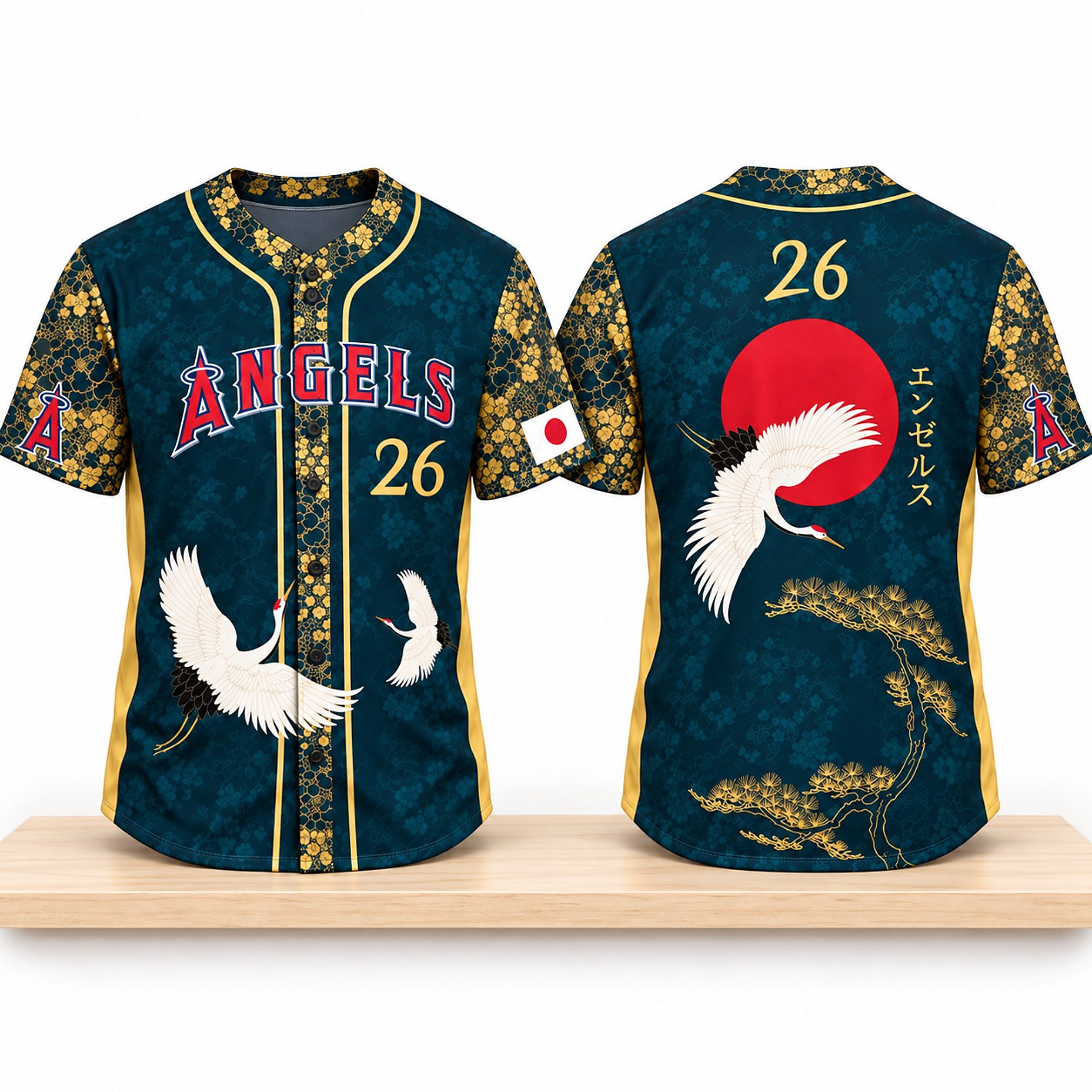 LA Angels Japanese Heritage Night 2026 Jersey Giveaway 1 LA Angels Japanese Heritage Night 2026 Jersey Giveaway 2