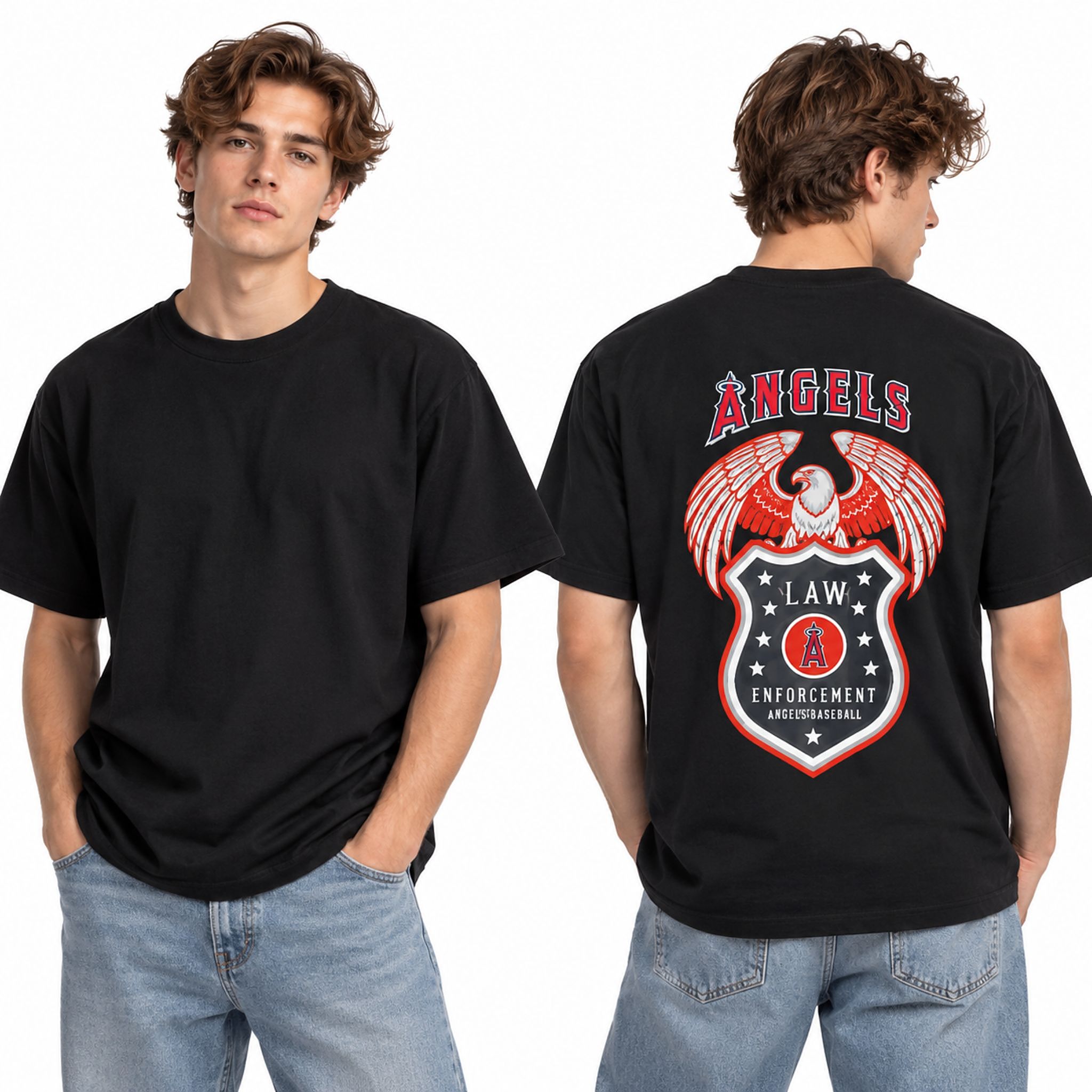 LA Angels Law Enforcement Appreciation 2026 Shirt Giveway LA Angels Law Enforcement Appreciation 2026 Shirt Giveway