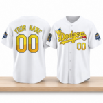 LA Dodgers World Series Champions Pikachu 2026 Jersey