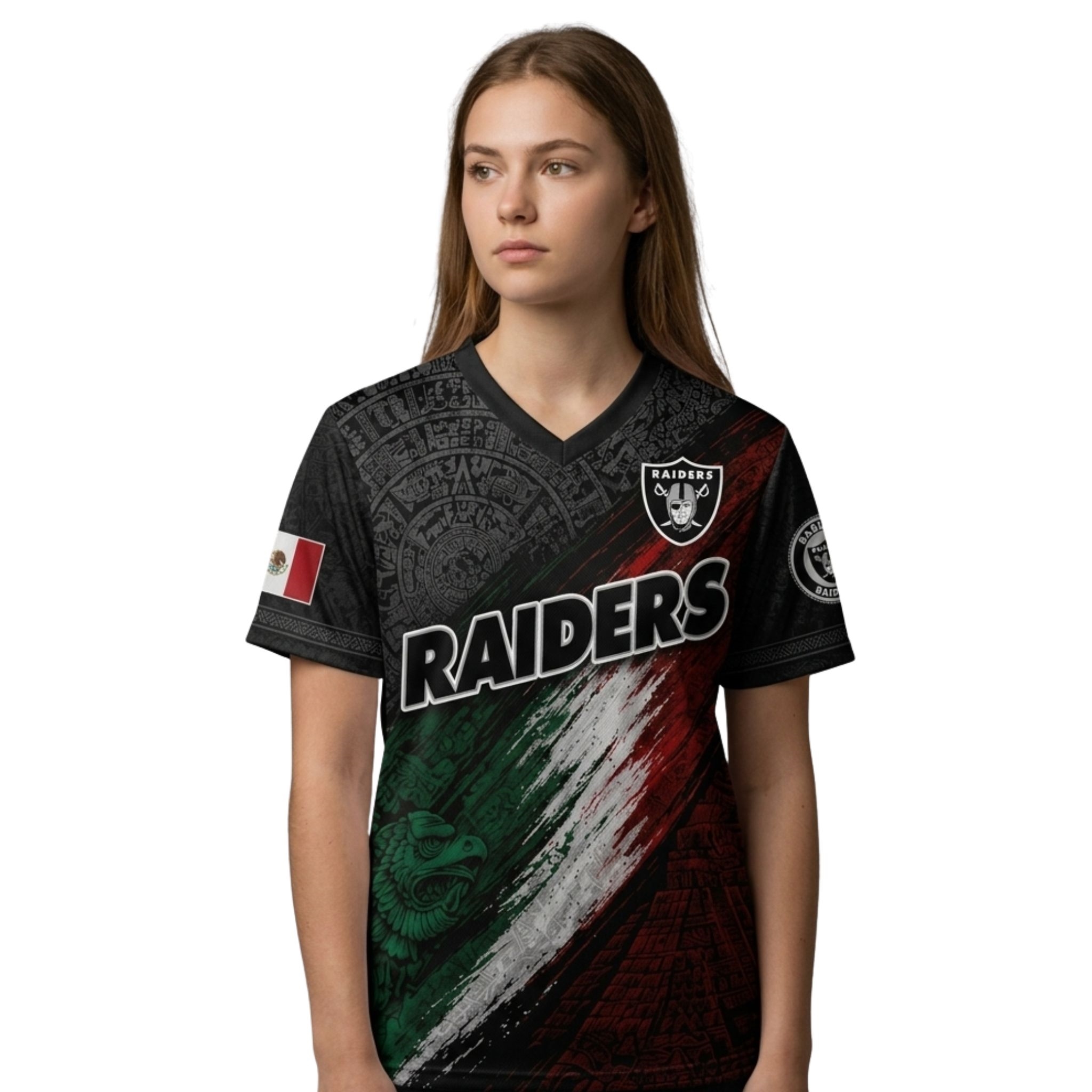 Las Vegas Raiders Mexican Heritage 2026 Jersey 2 Las Vegas Raiders Mexican Heritage 2026 Jersey 2