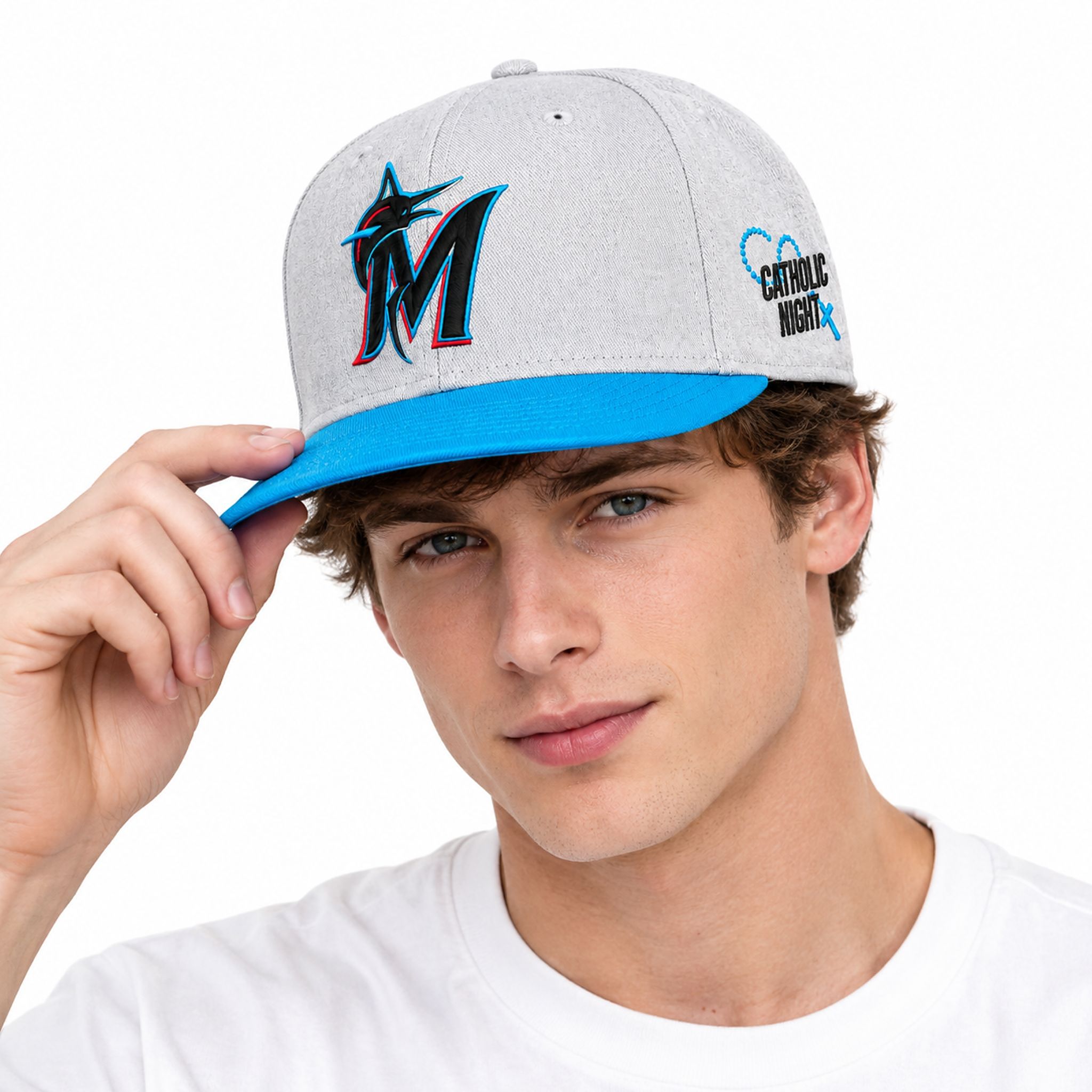 Marlins Catholic Night 2026 Hat Giveaway Marlins Catholic Night 2026 Hat Giveaway