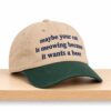 Maybe Your Cat Is Meowing Because It Wants A Beer Two Tone Hat 5 Maybe Your Cat Is Meowing Because It Wants A Beer Two Tone Hat 2