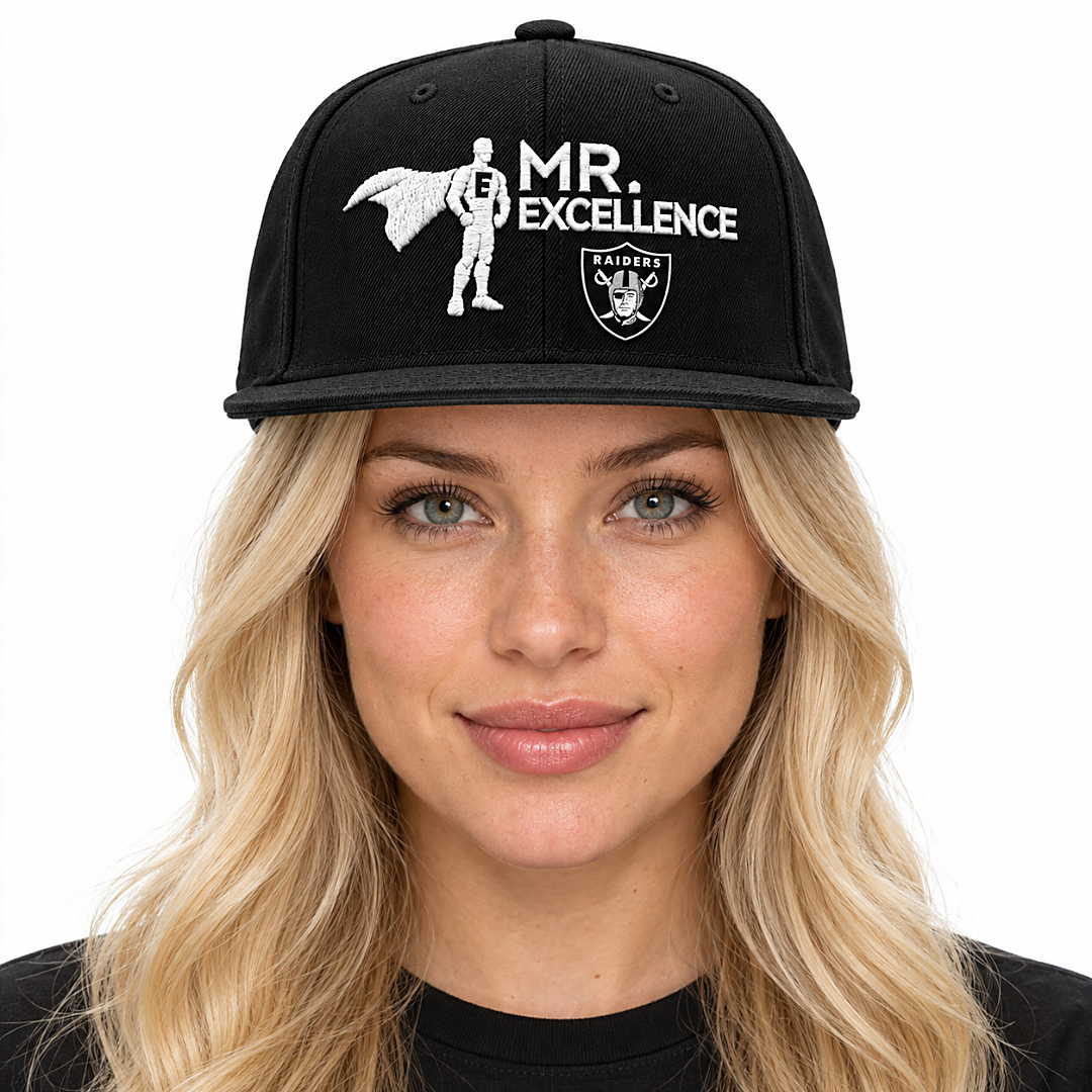 Mike Oyoque Mr Excellence Raiders 2026 Hat Mike Oyoque Mr Excellence Raiders 2026 Hat