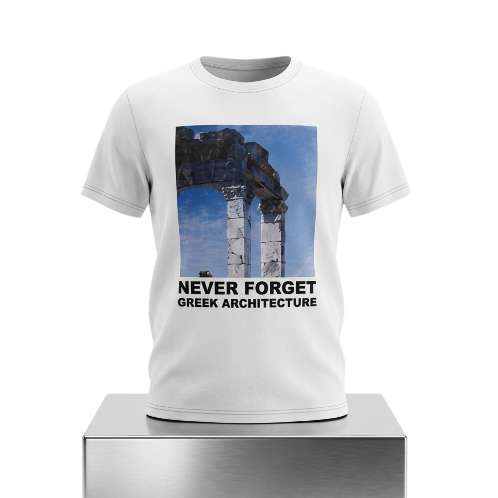 Never Forget Greek Architecture Shirt 1 Never Forget Greek Architecture Shirt 2
