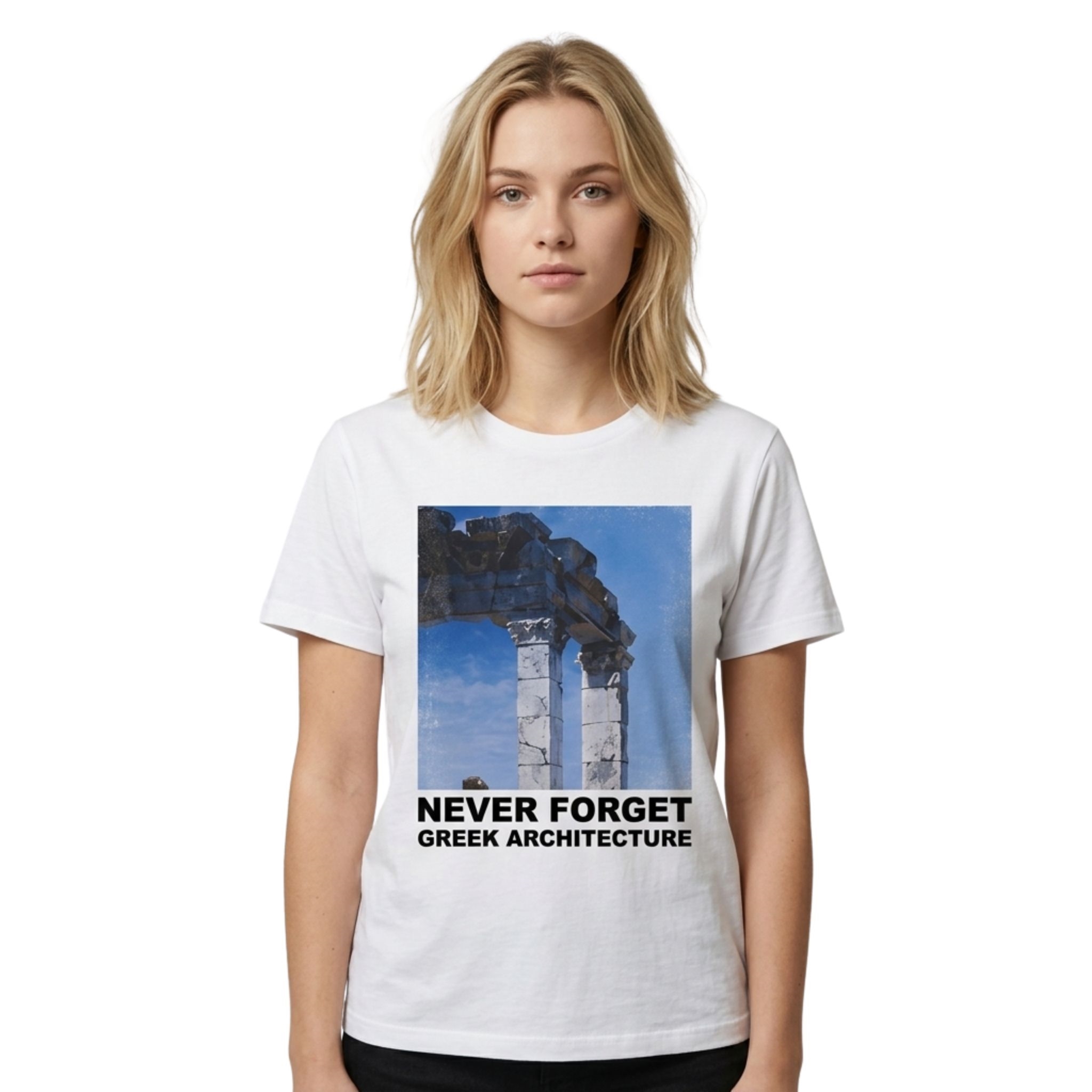 Never Forget Greek Architecture Shirt Never Forget Greek Architecture Shirt