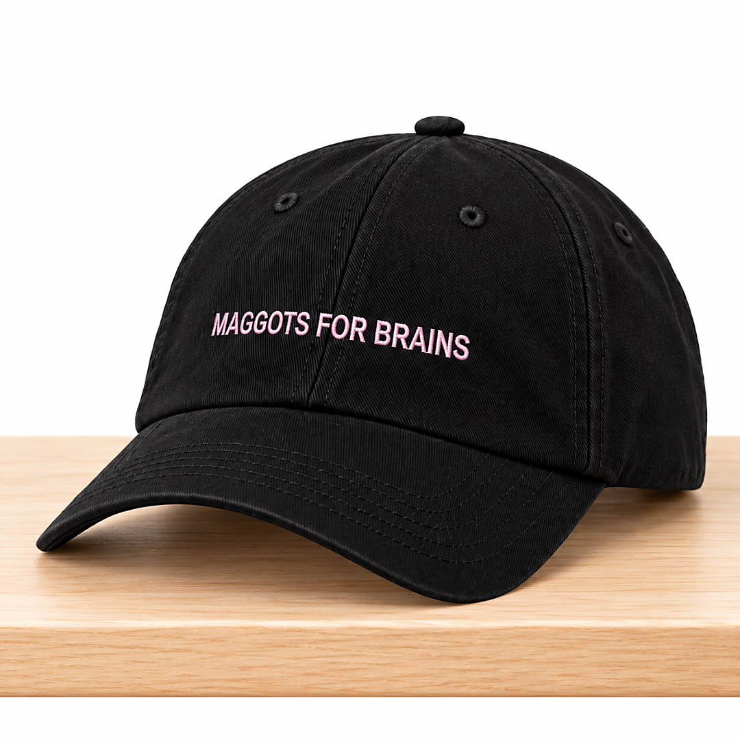 Olivia Rodrigo Maggots For Brains Hat 1 Olivia Rodrigo Maggots For Brains Hat 2