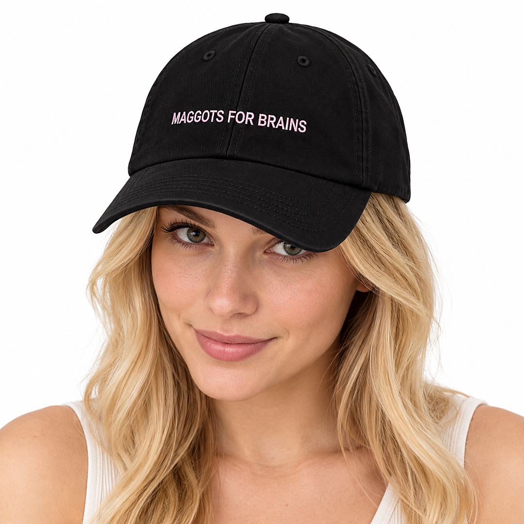 Olivia Rodrigo Maggots For Brains Hat Olivia Rodrigo Maggots For Brains Hat