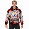 Pittsburgh Steelers Bloody Halloween 2026 Hoodie 3 Pittsburgh Steelers Bloody Halloween 2026 Hoodie