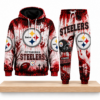 Pittsburgh Steelers Bloody Halloween 2026 Hoodie 5 Pittsburgh Steelers Bloody Halloween 2026 Hoodie 2