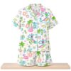 2026 Pool Party Monkey Satin Pajama Set 4 Pool Party Monkey Satin Pajama Set 2