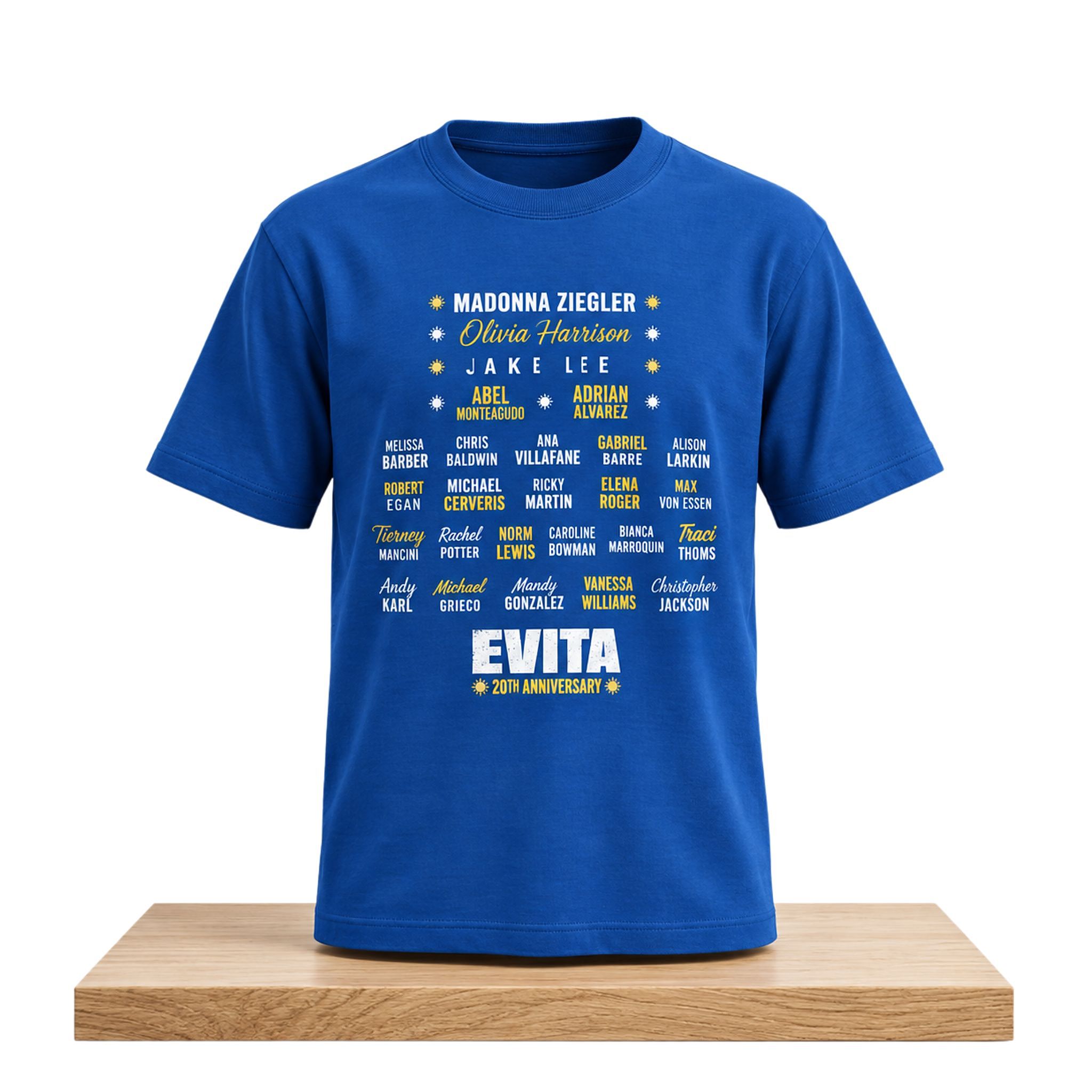 Rachel Zegler Diego Rodriguez James Rivas Evita On Broadway Shirt 1 Rachel Zegler Diego Rodriguez James Rivas Evita On Broadway Shirt 2