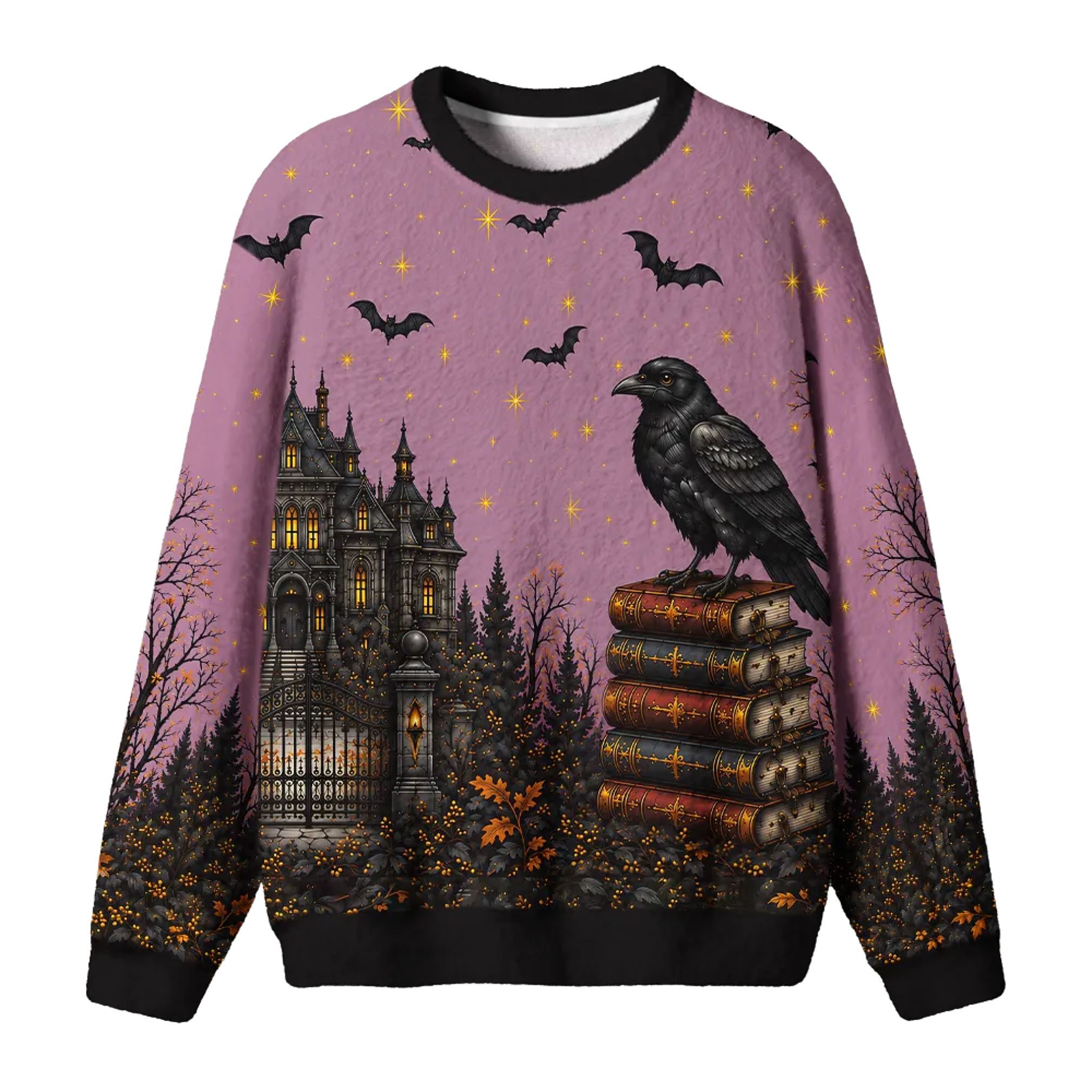 Reading Crow Halloween 2026 Ugly Sweater 1 Reading Crow Halloween 2026 Ugly Sweater 2