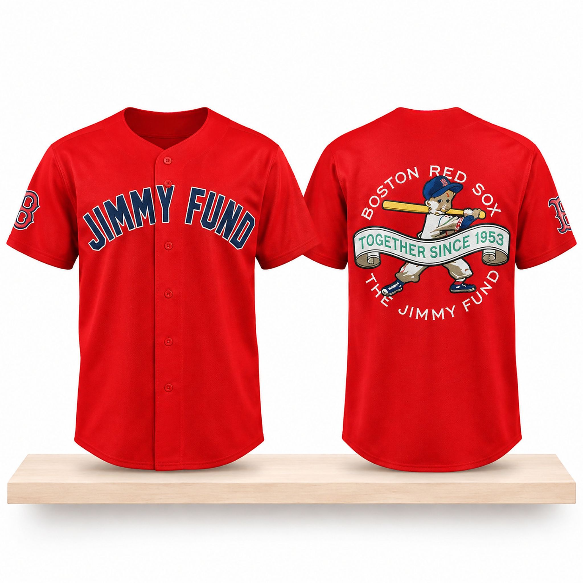 Red Sox Jimmy Fund 2026 Jersey 1 Red Sox Jimmy Fund 2026 Jersey 1