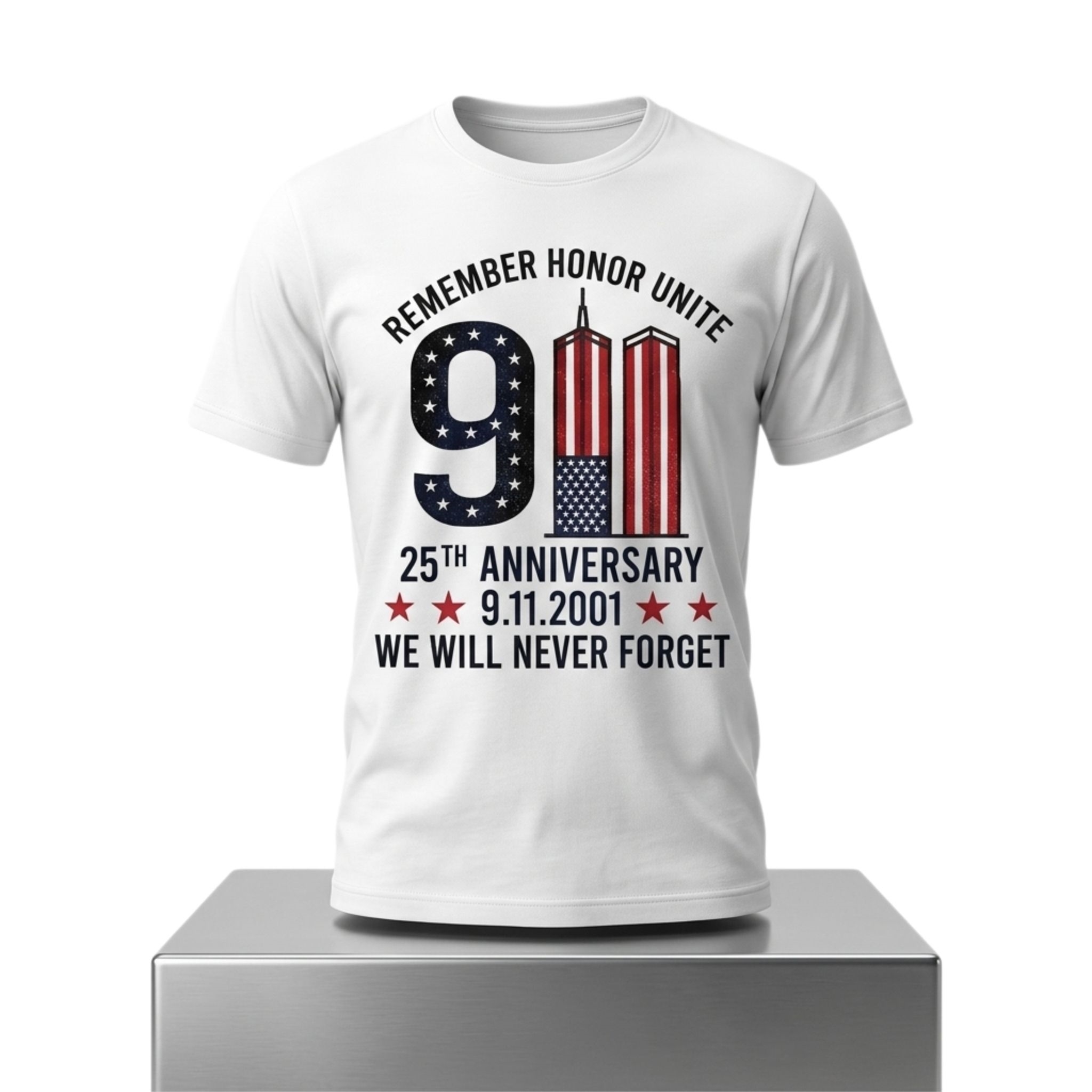 Remember Honor Unite 9 11 25th Anniversary We Will Never Forget Shirt 1 Remember Honor Unite 9 11 25th Anniversary We Will Never Forget Shirt 2