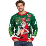 Santa Claus Ho Ho Ho Christmas 2026 Ugly Sweater