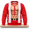 Santa Claus Muscle Body Christmas 2026 Ugly Sweater 4 Santa Claus Muscle Body Christmas 2026 Ugly Sweater 2