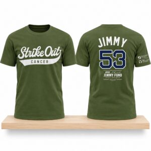 Red Sox Strike Out Cancer Jimmy Fund 2026 Shirt 1
