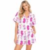Ski Weekend Satin Pajama Set 3 Ski Weekend Satin Pajama Set