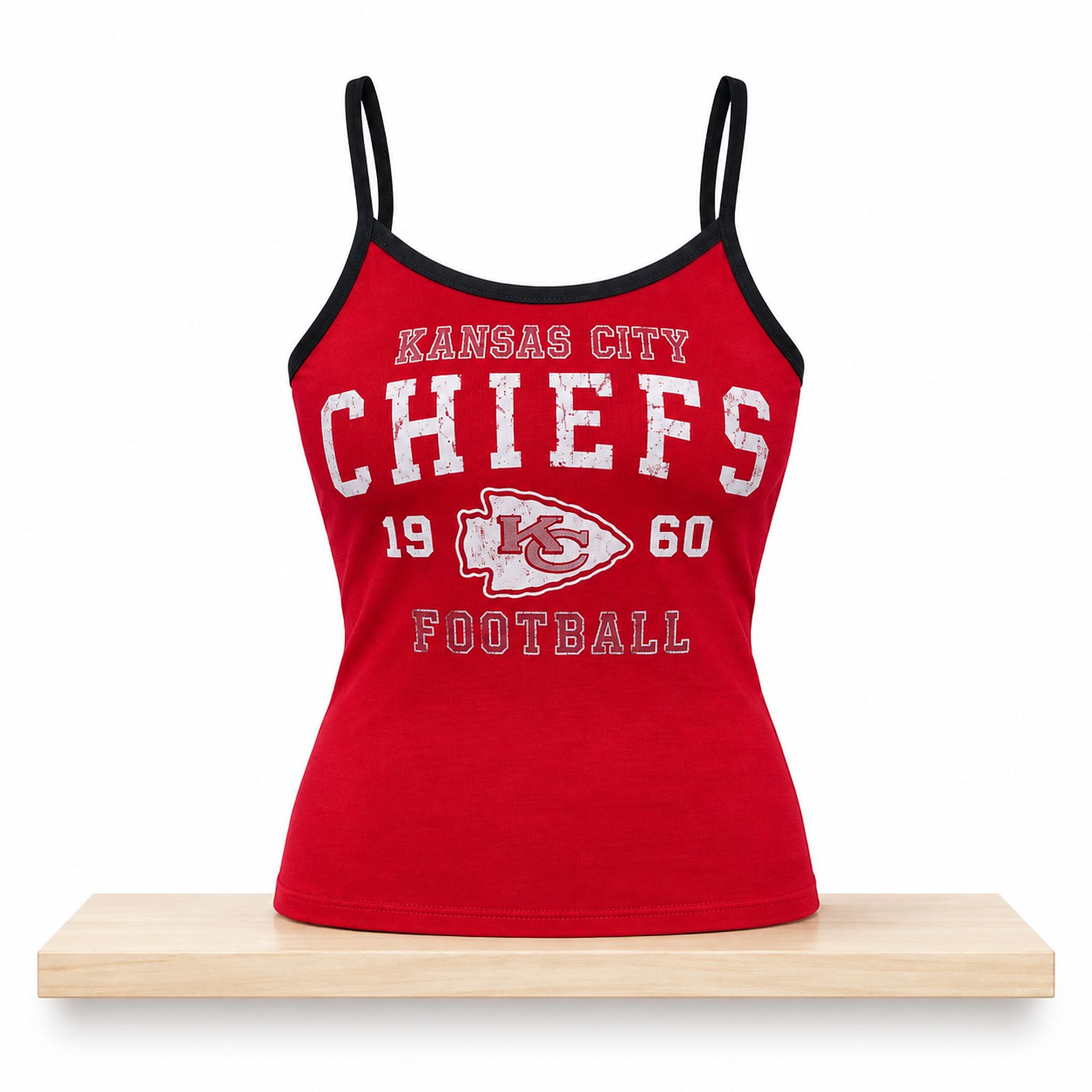 Taylor Swift KC Chiefs 1960 Football Vintage Red Cami Tank Top Shirt 1 Taylor Swift KC Chiefs 1960 Football Vintage Red Cami Tank Top Shirt 1