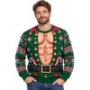The Elf With The Sweet Abs Christmas 2026 Ugly Sweater 3 The Elf With The Sweet Abs Christmas 2026 Ugly Sweater