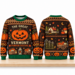 The Great Vermont Pumpkin Festival Halloween 2026 Ugly Sweater
