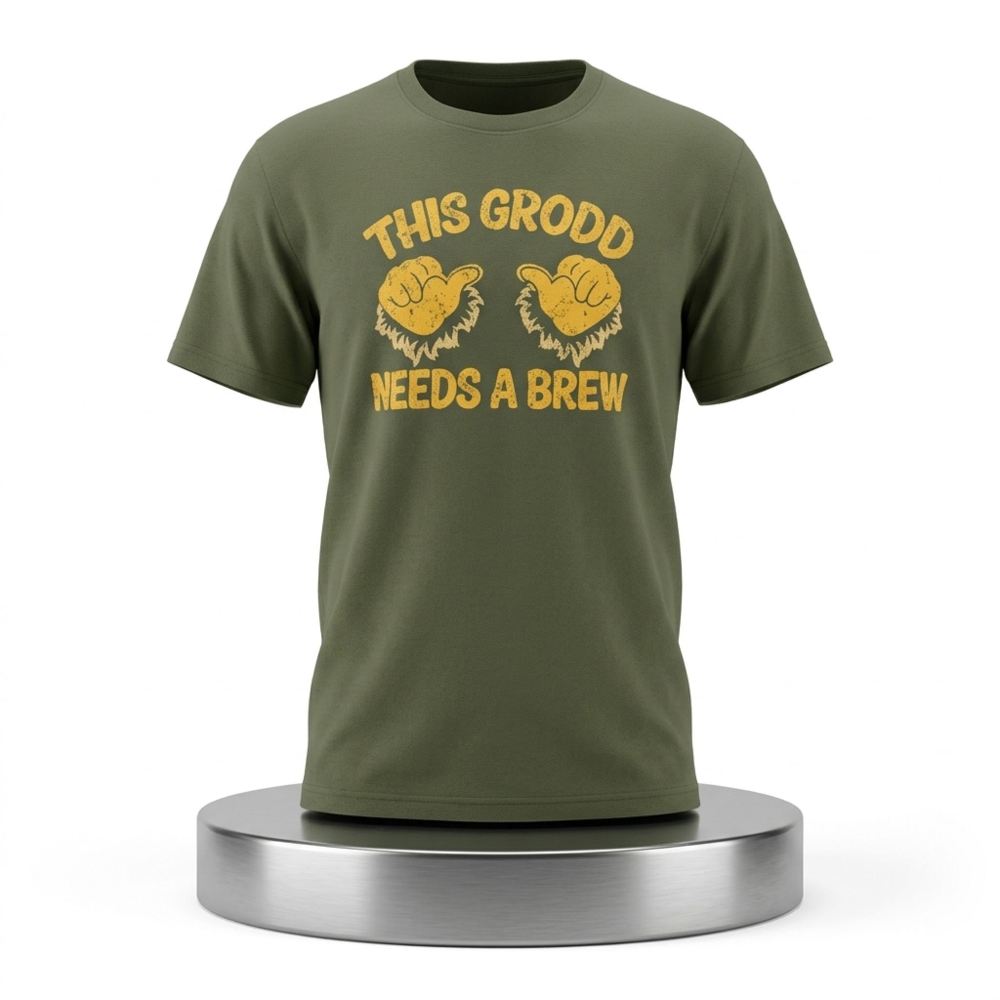 This Grodd Needs a Brew Shirt 1 This Grodd Needs a Brew Shirt 2
