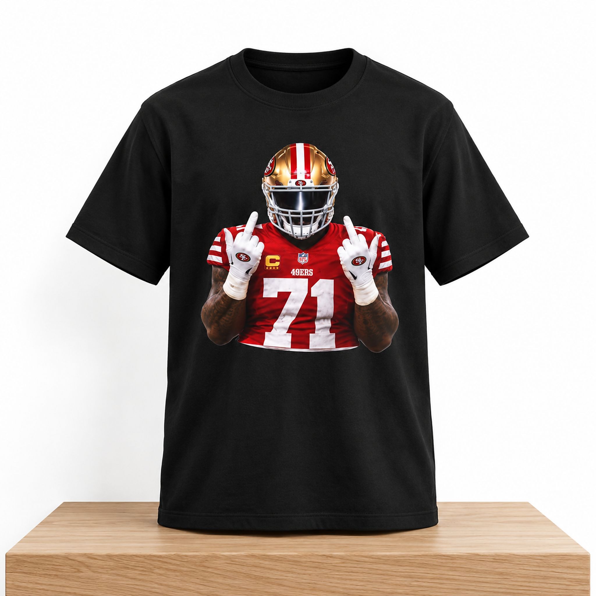 Trent Williams Middle Fingers Shirt 1 Trent Williams Middle Fingers Shirt 2