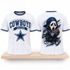Cowboys Football Ghostface Running Halloween 2026 Shirt 1