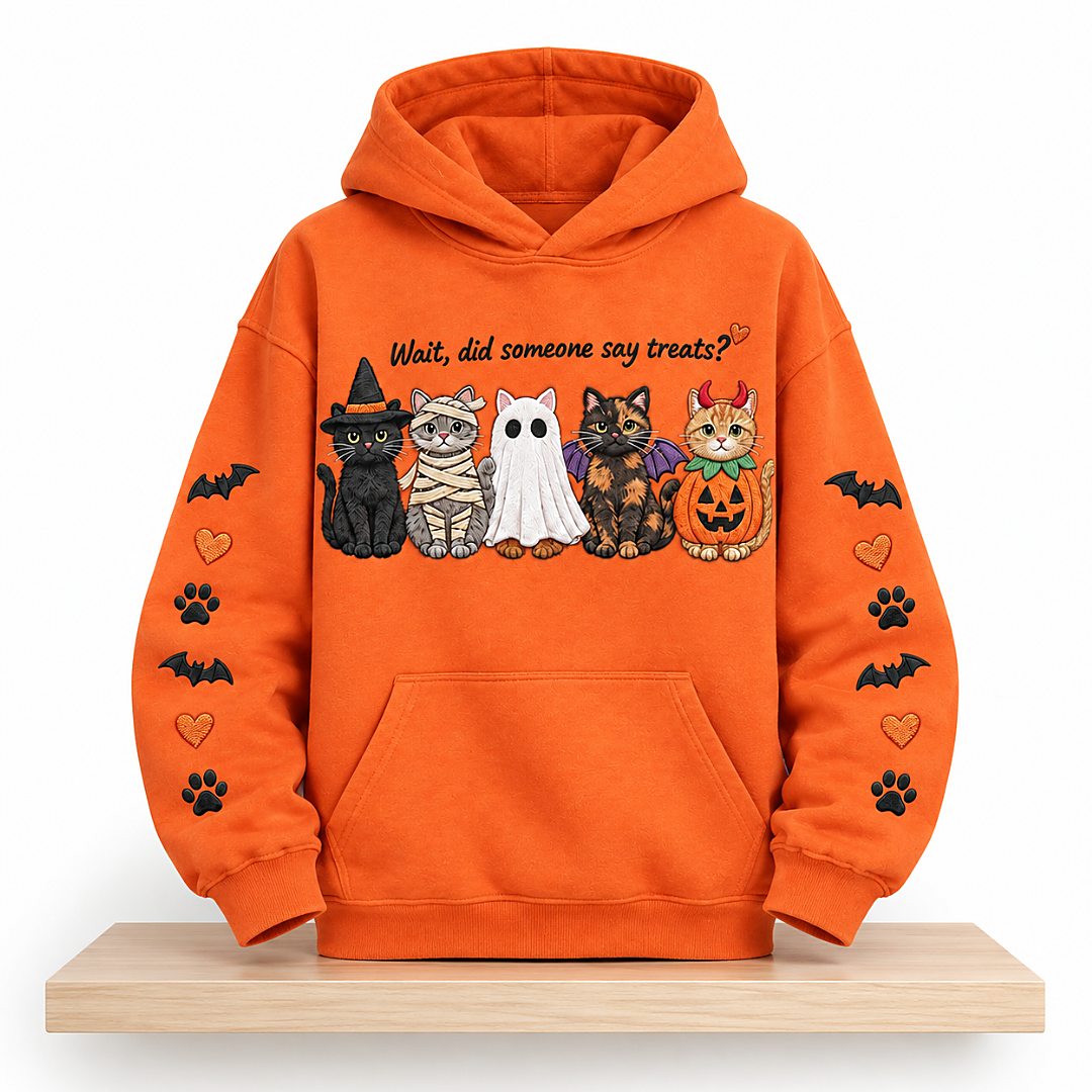 Wait Did Someone Say Treats Halloween 2026 Hoodie 1 Wait Did Someone Say Treats Halloween 2026 Hoodie 2