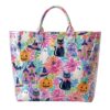 Watercolor Pumpkin Cat 2026 Halloween Tote Bag 2