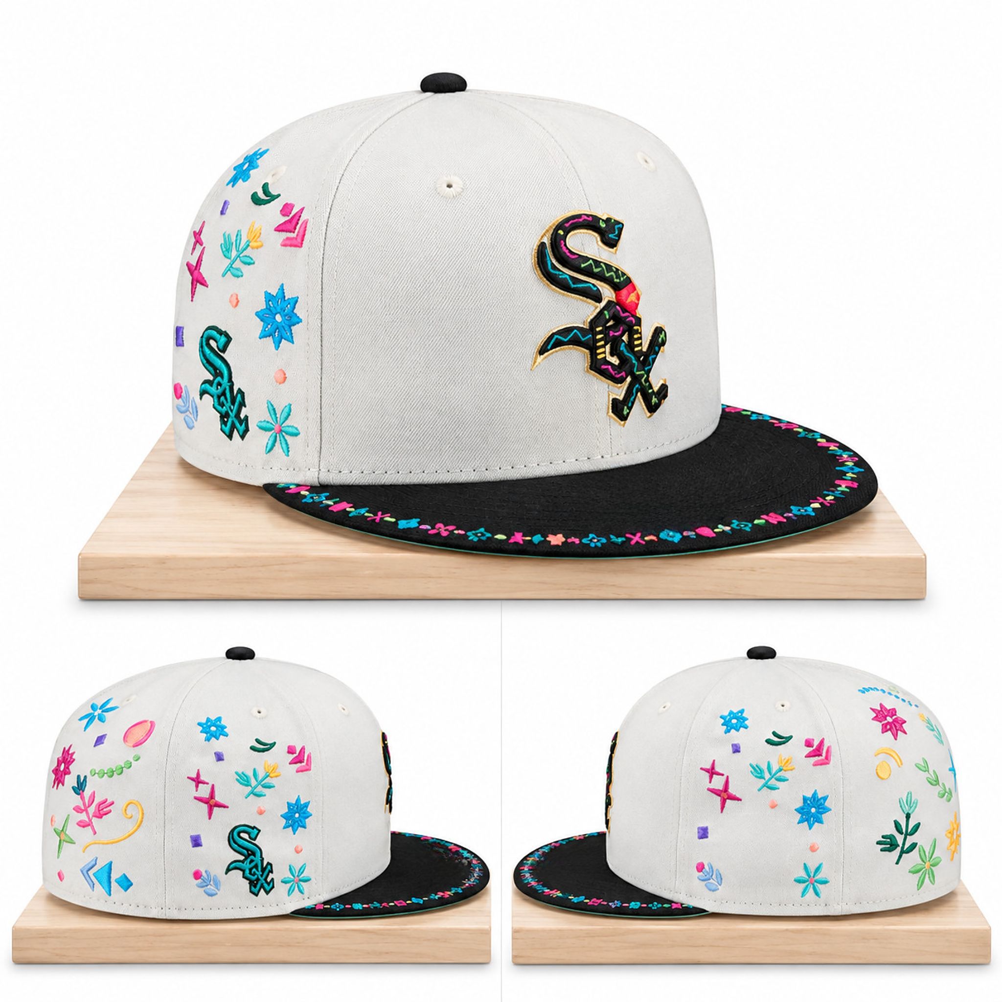 White Sox Latin Heritage 2026 Hat 2 White Sox Latin Heritage 2026 Hat 3