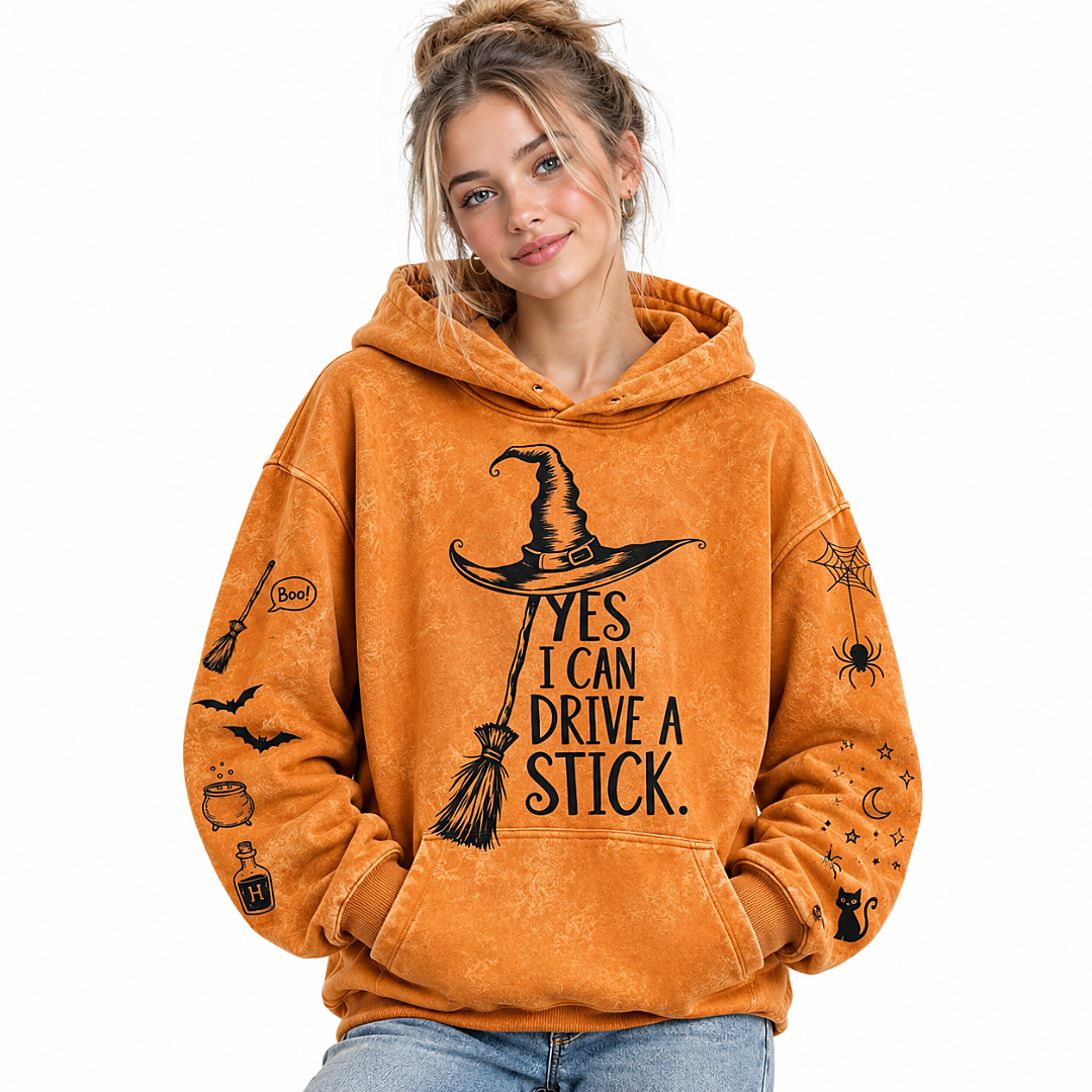 Yes I Can Drive A Stick Halloween 2026 Hoodie Yes I Can Drive A Stick Halloween 2026 Hoodie