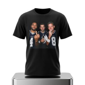Dak Prescott Romo Troy Aikman Smoking Shirt 2
