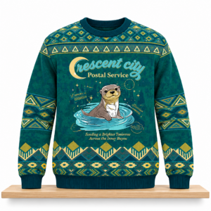 Crescent City Postal Service Otter Christmas 2026 Ugly Sweater 2