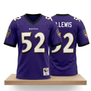 Vikings 30th Anniversary Ray Lewis Throwback Jersey 2