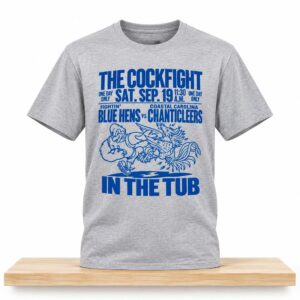 2026 Delaware Football The Cockfight In The Tub Shirt 2