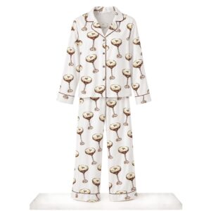 Espresso Martini Satin Pajama Set