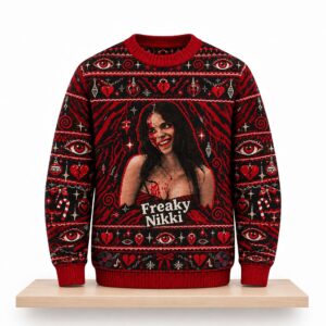 Obsession Movie Freaky Nikki Christmas 2026 Ugly Sweater 2