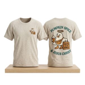 Pumpkin Spice Jesus Christ Halloween 2026 Shirt 2