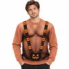 Hairy Chest Halloween 2026 Ugly Sweater 3 Hairy Chest Halloween 2026 Ugly Sweater