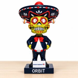 Houston Astros Orbit Sugar Skull Bobblehead 2026 Giveaway