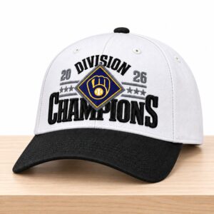 Brewers Division Champions 2026 Locker Room Hat 2